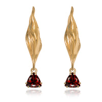 Yellow Gold & Garnet
