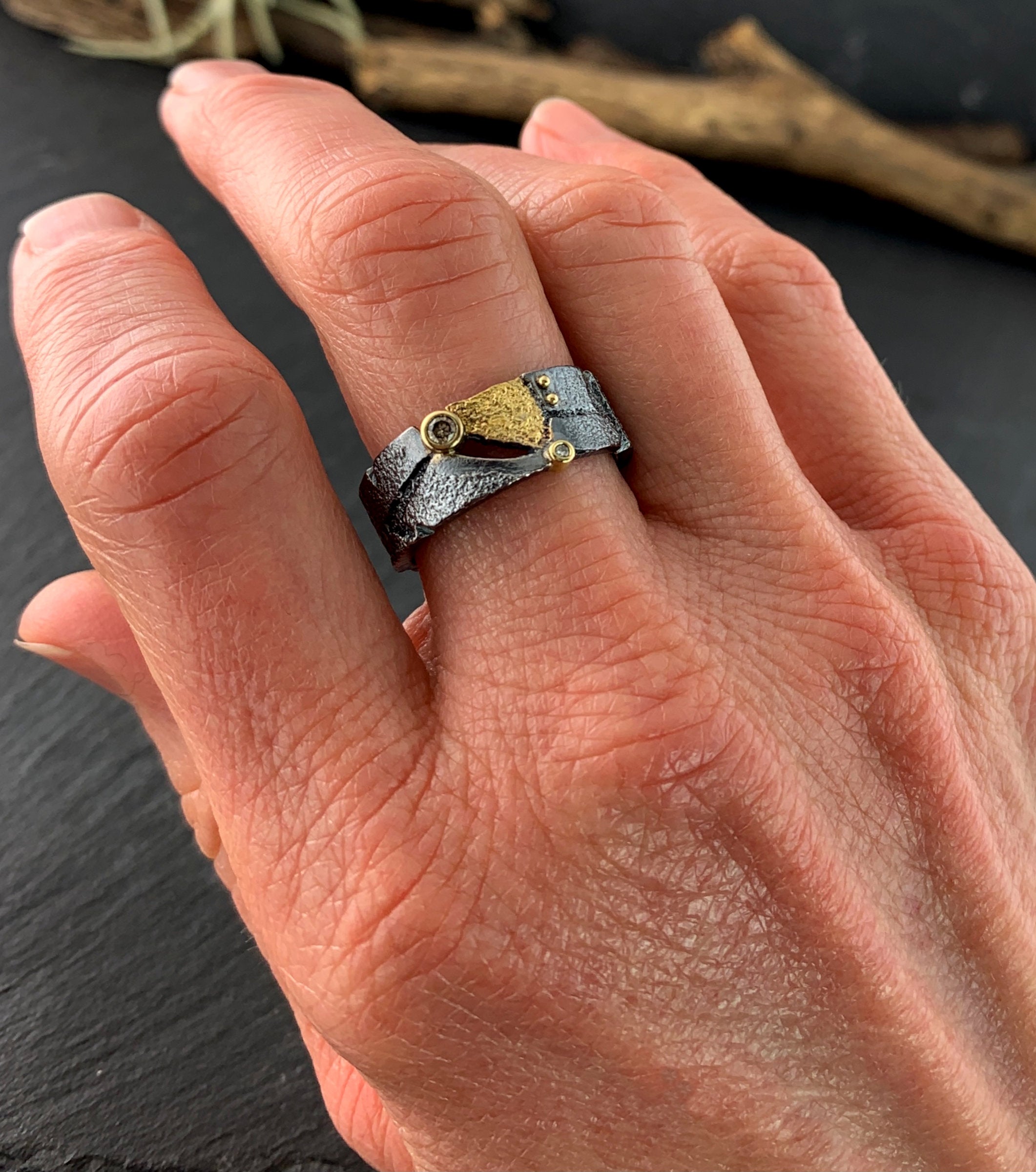 Oxidized Silver
