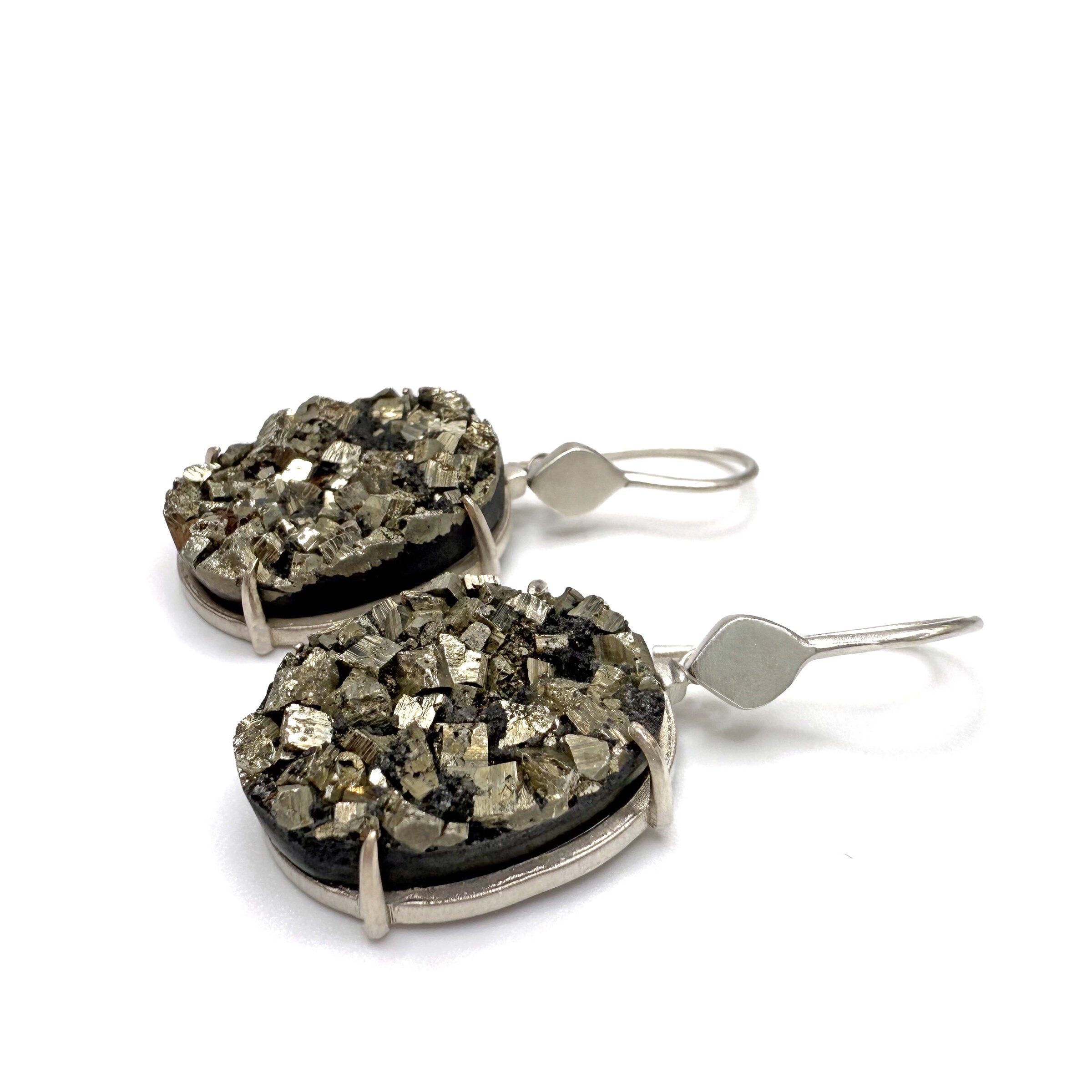 Pyrite Azores Earrings