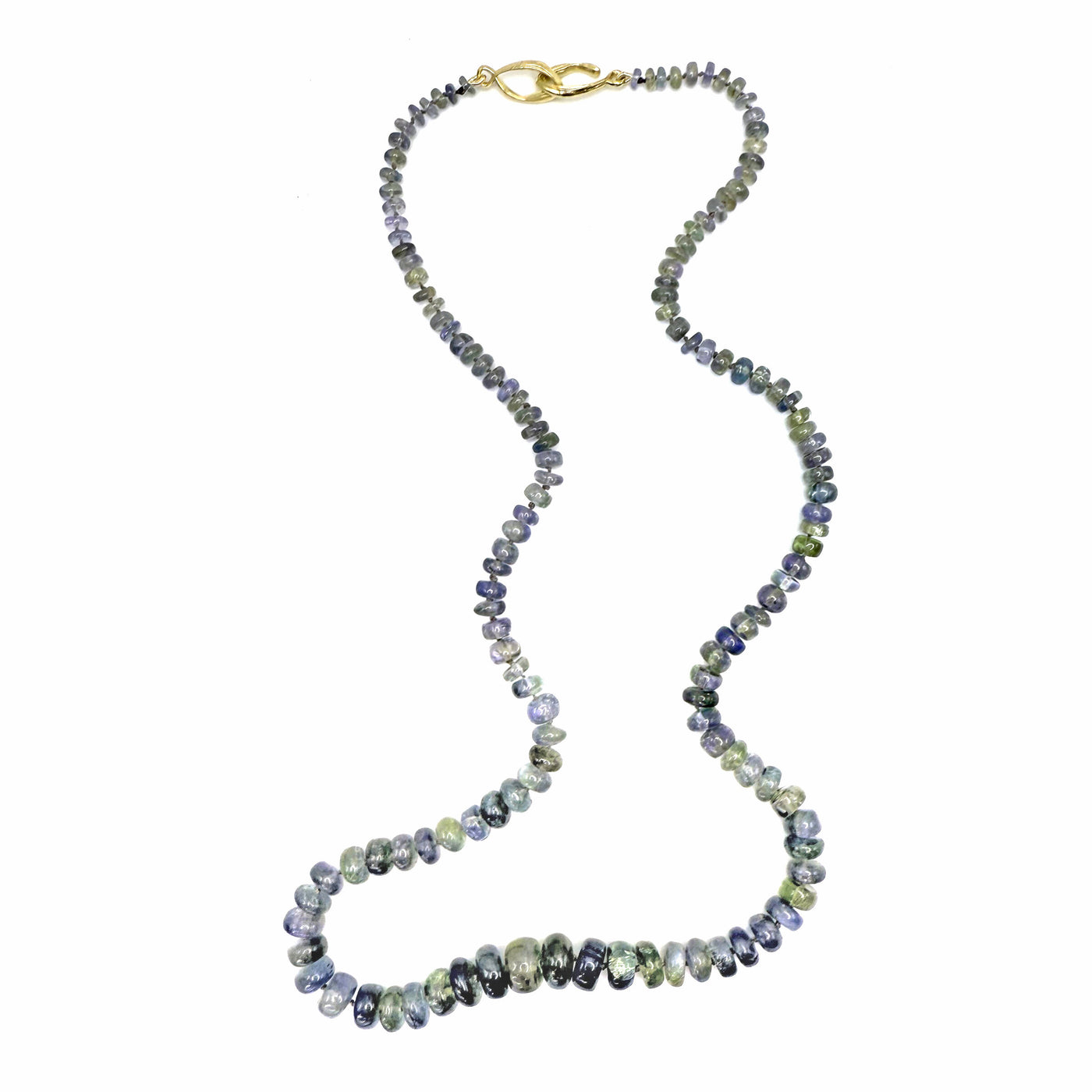 Bi-Color Tanzanite Candy Necklace