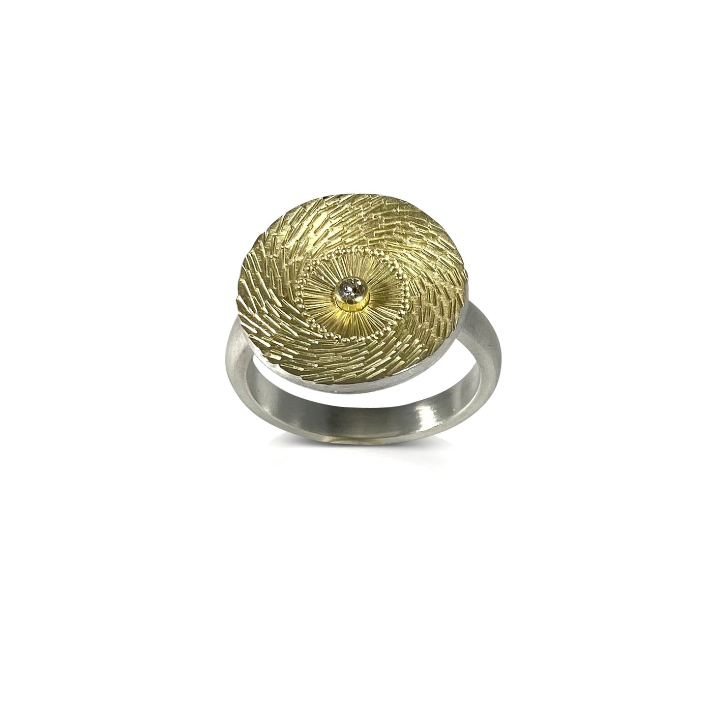 Gold Spin Ring
