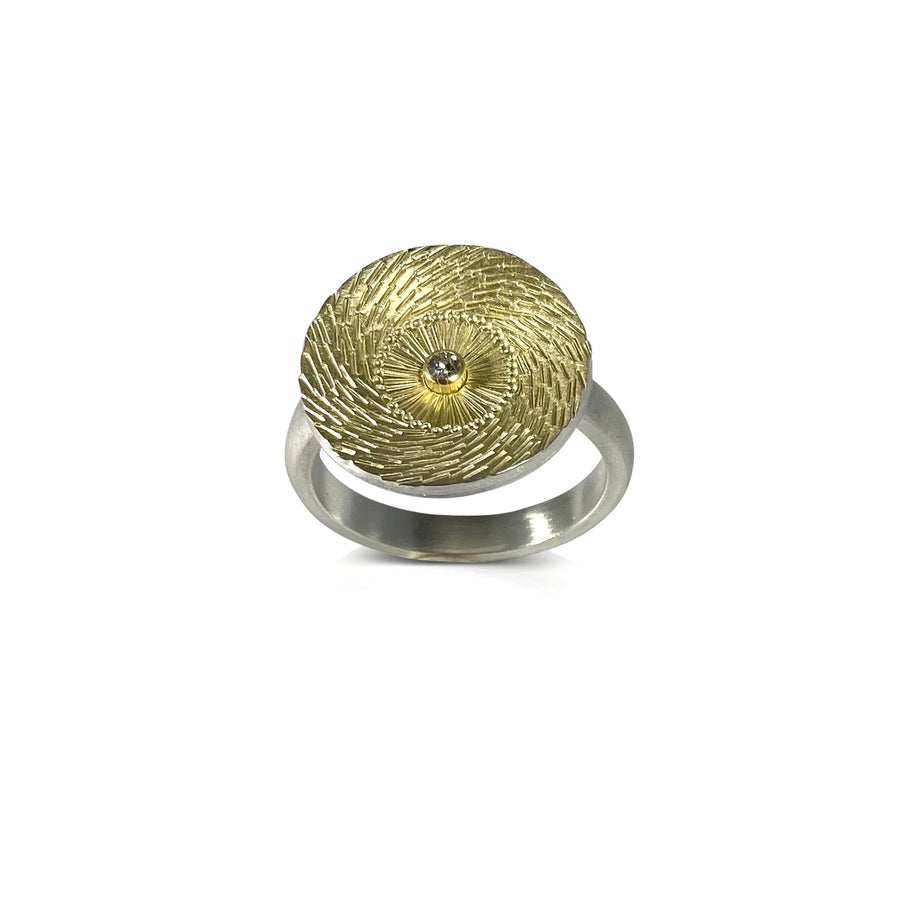 Gold Spin Ring