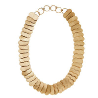 Lamina Bronze Link Statement Necklace