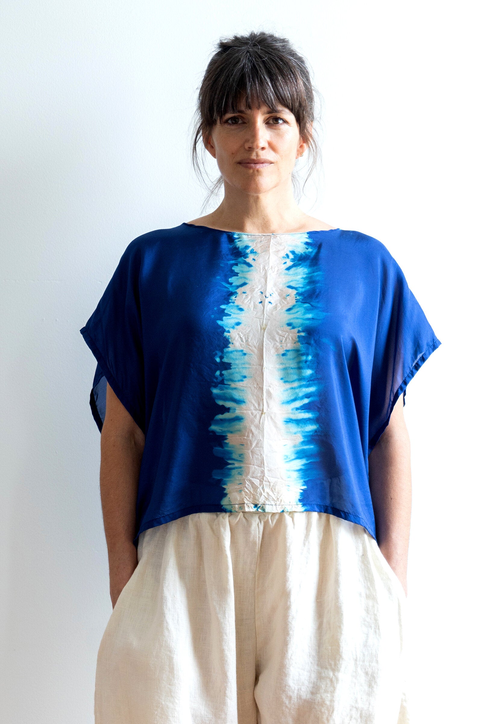 Gaia Shibori Top