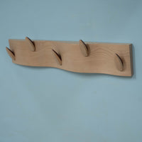 Maple and Purpleheart Coat Rack I