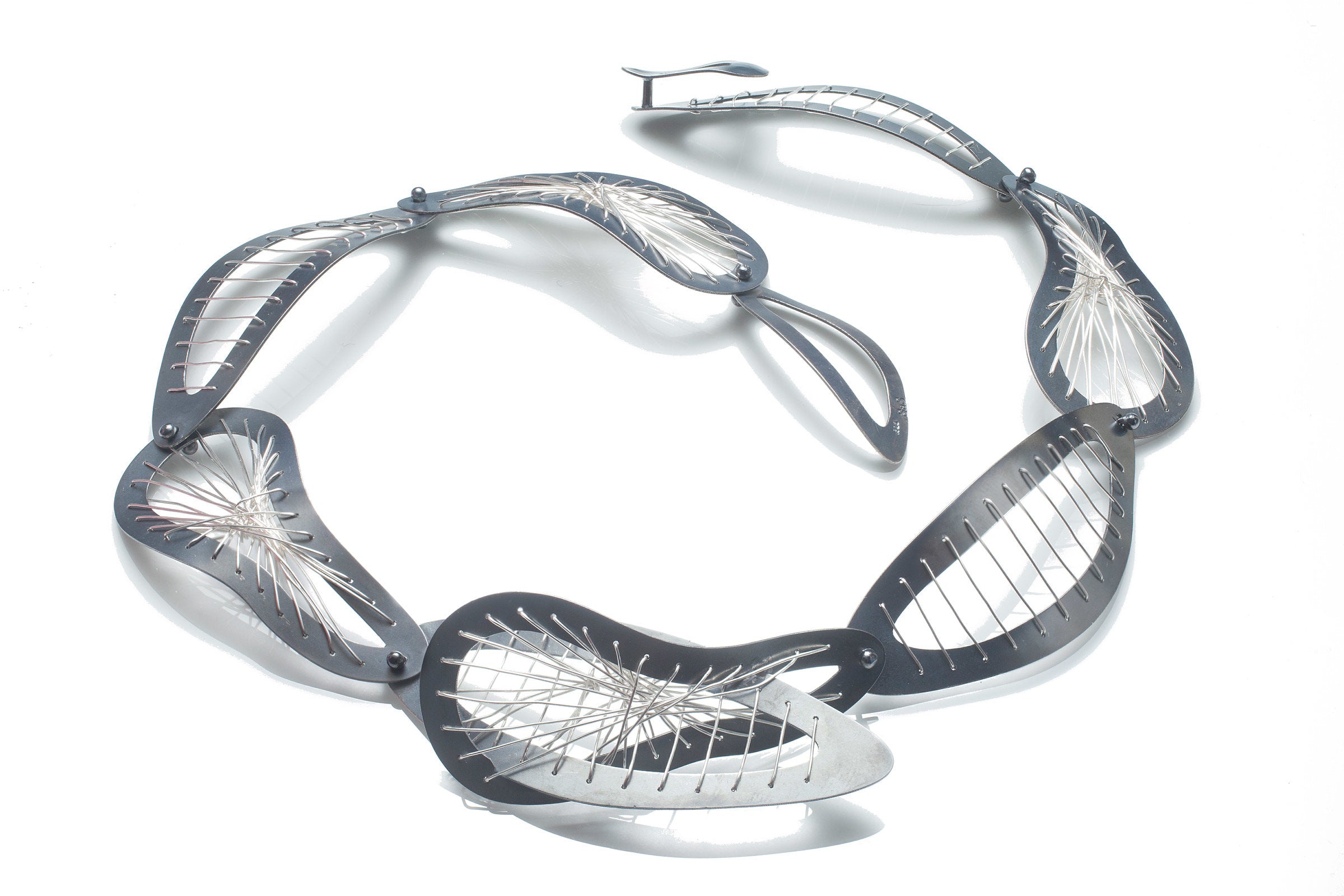 oxidized silver | Photo by Ralph Gabriner