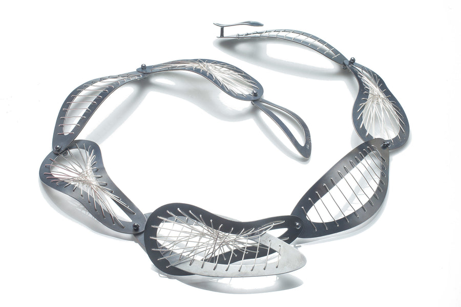 oxidized silver | Photo by Ralph Gabriner