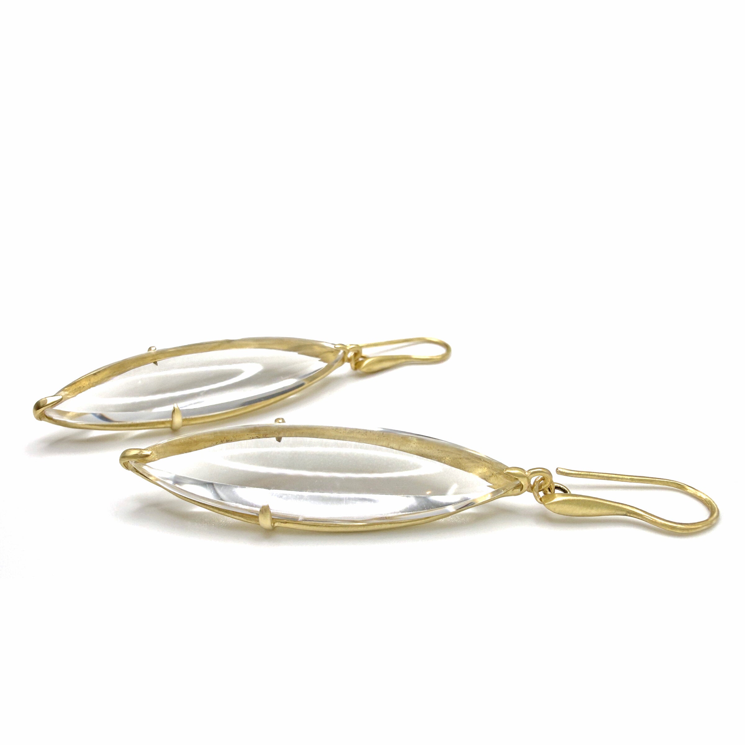 Mirror Marquise Earrings