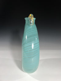 Turquoise Vertigo Vase