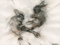 Frolicking Hares