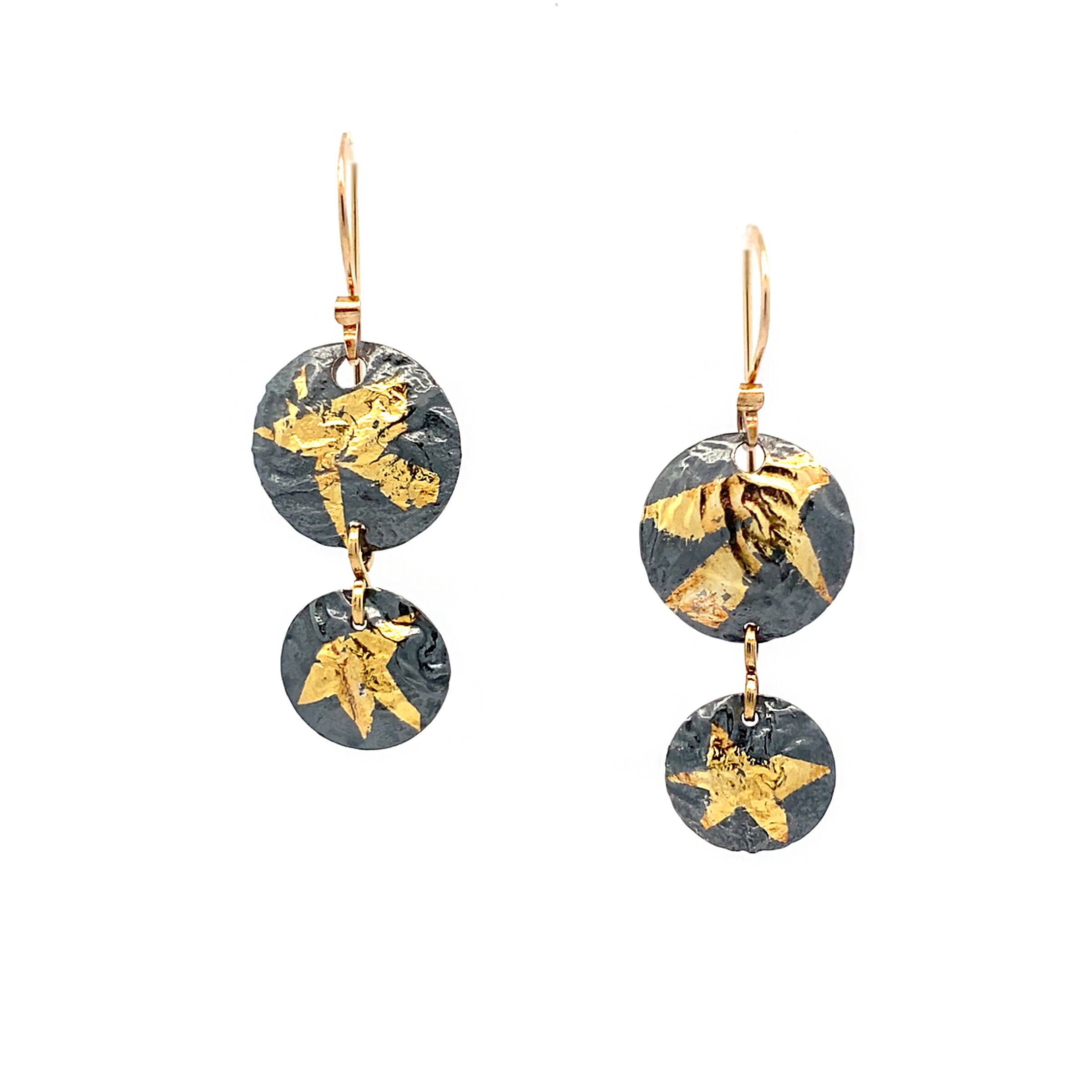 Keum-Boo Double Disk Earrings