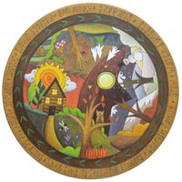 Four Seasons Quilt Lazy Susan