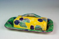 Blackberry Bee Butter Dish