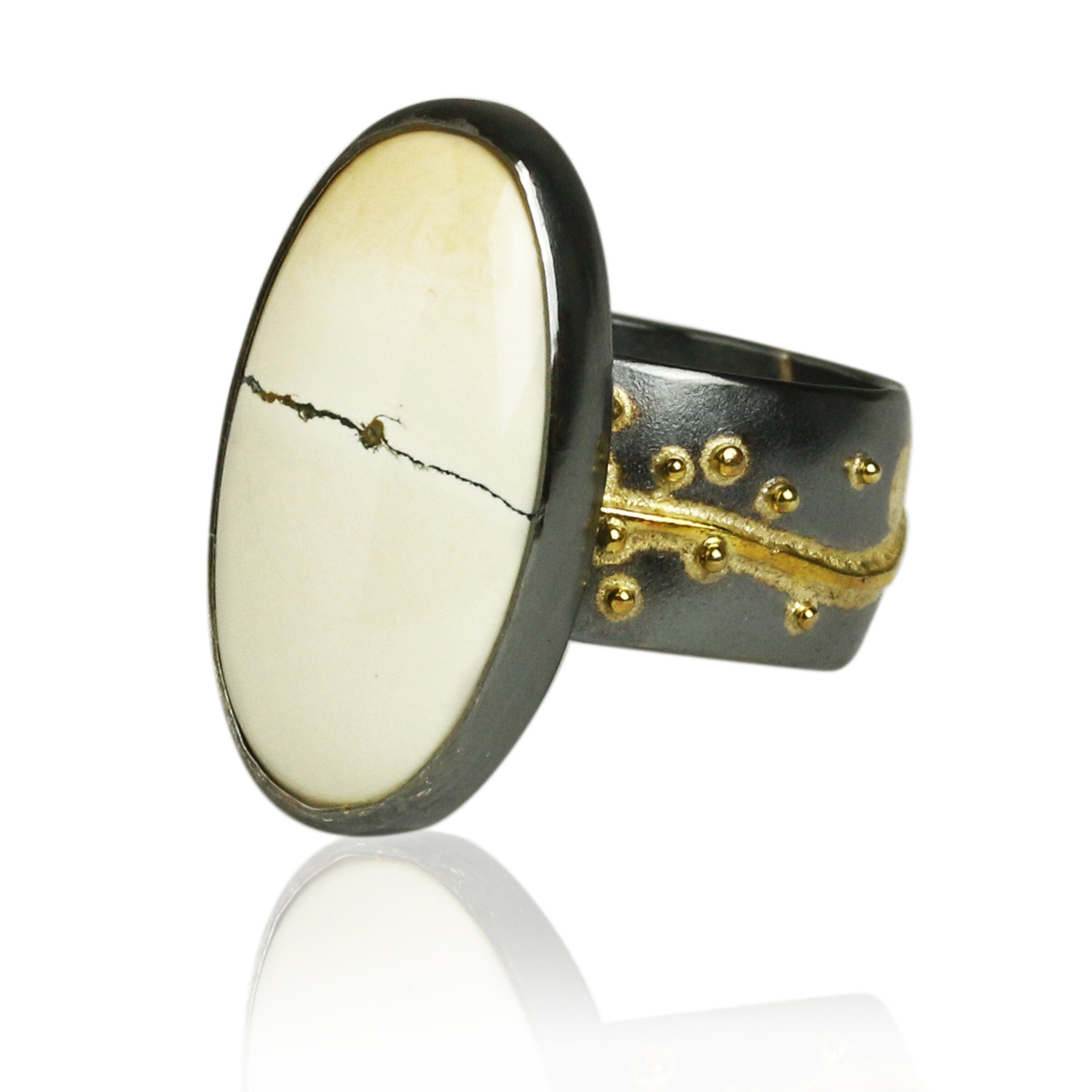 Variscite Oval Ring