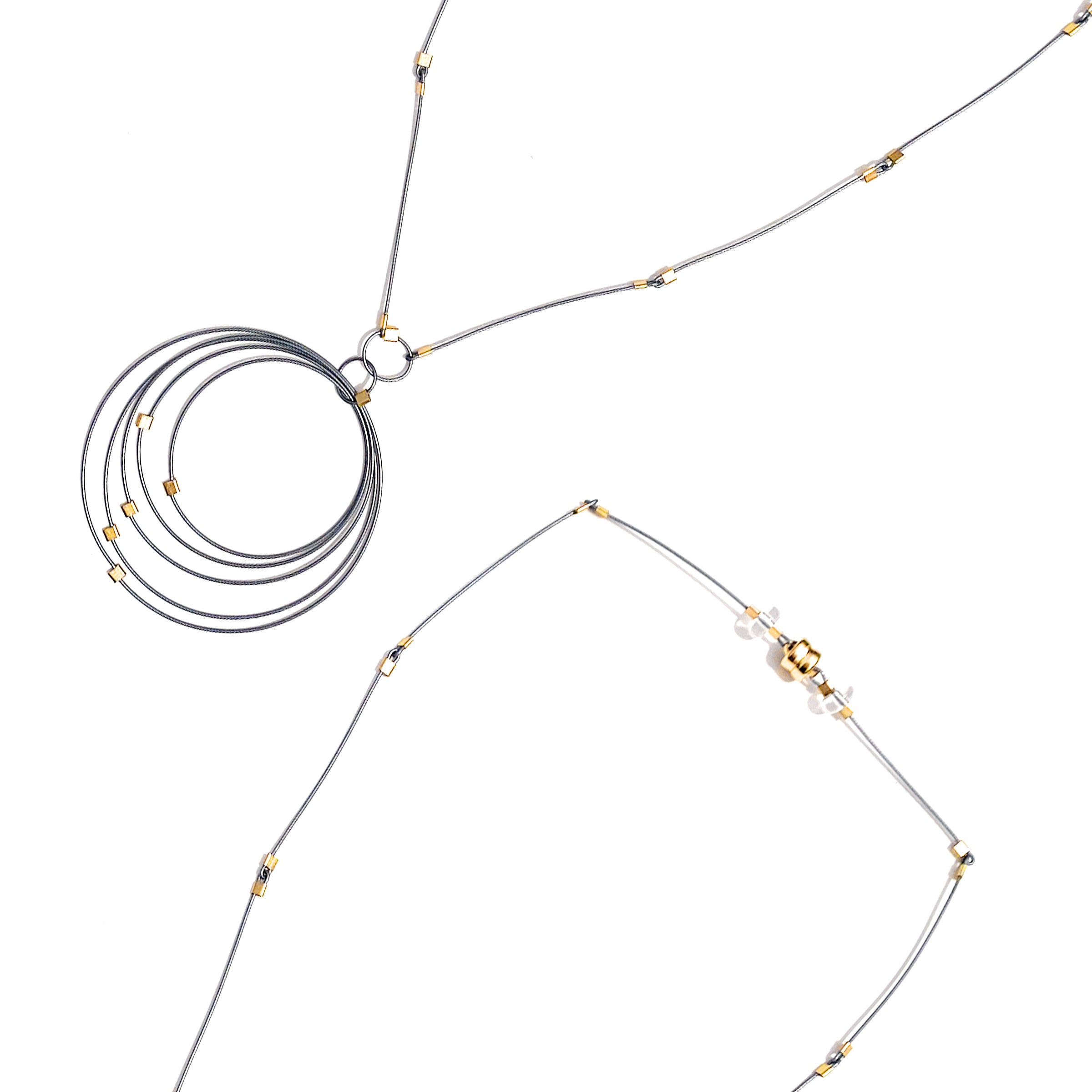 Gunmetal/Gold