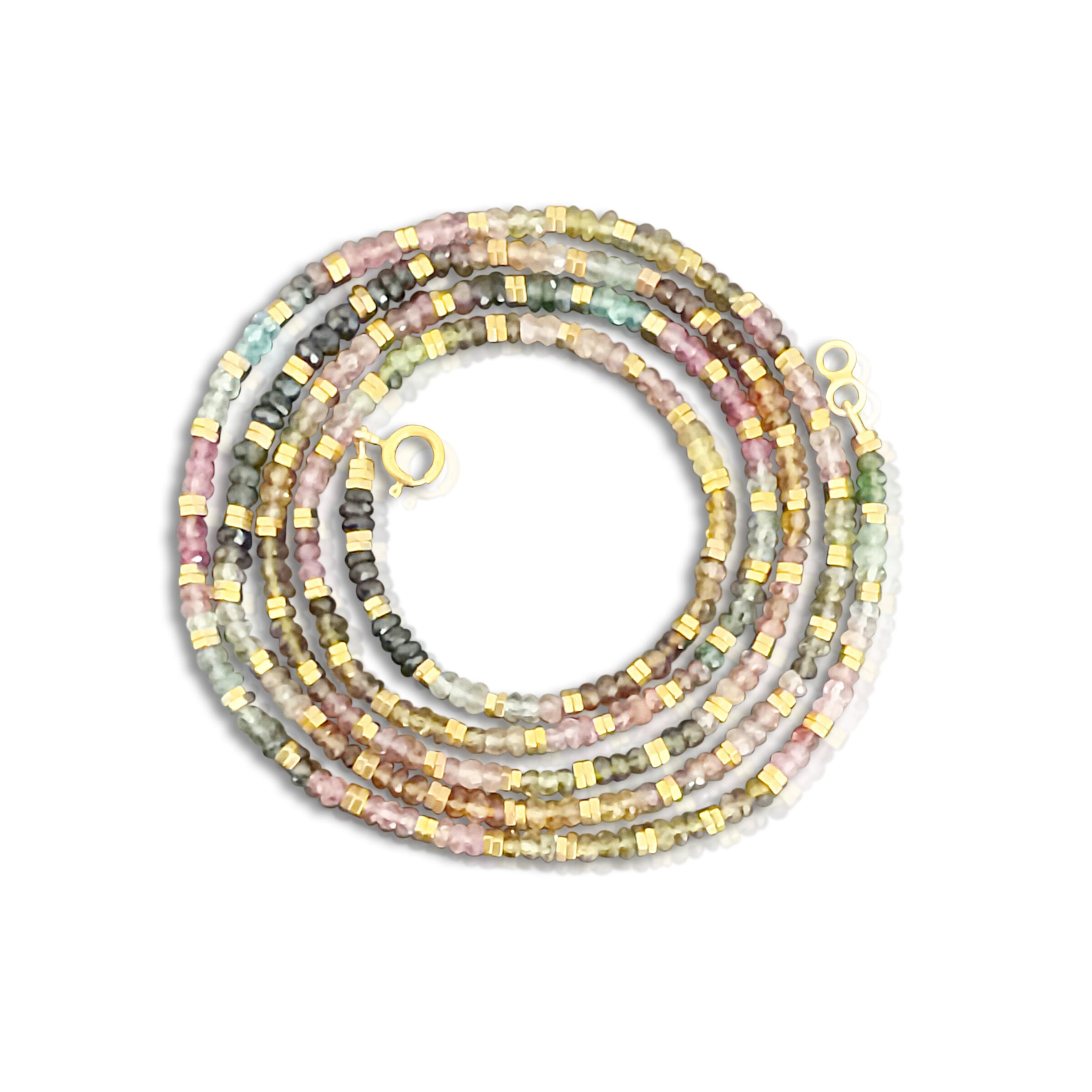 Tourmaline & Hematite Necklace