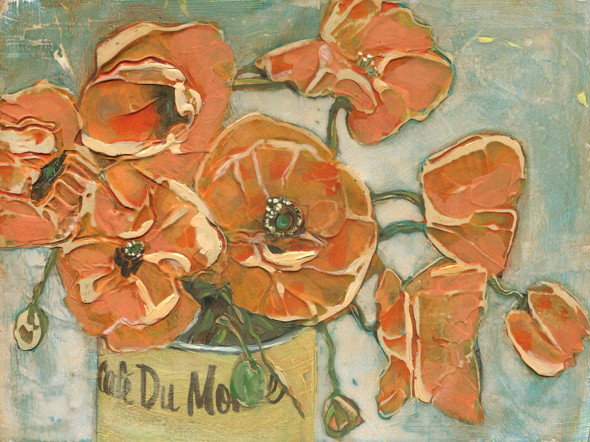 Poppies In A Can Cafe Du Monde II