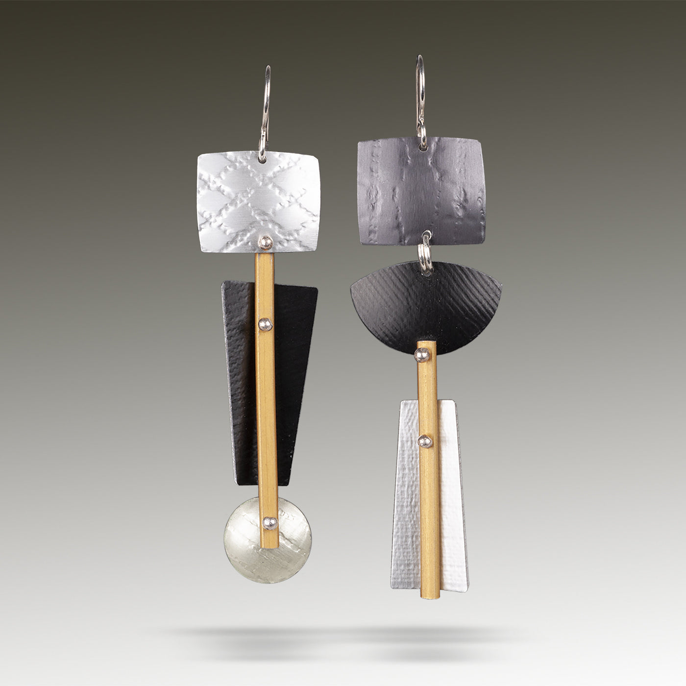 Silver, Black, Chablis & Gray