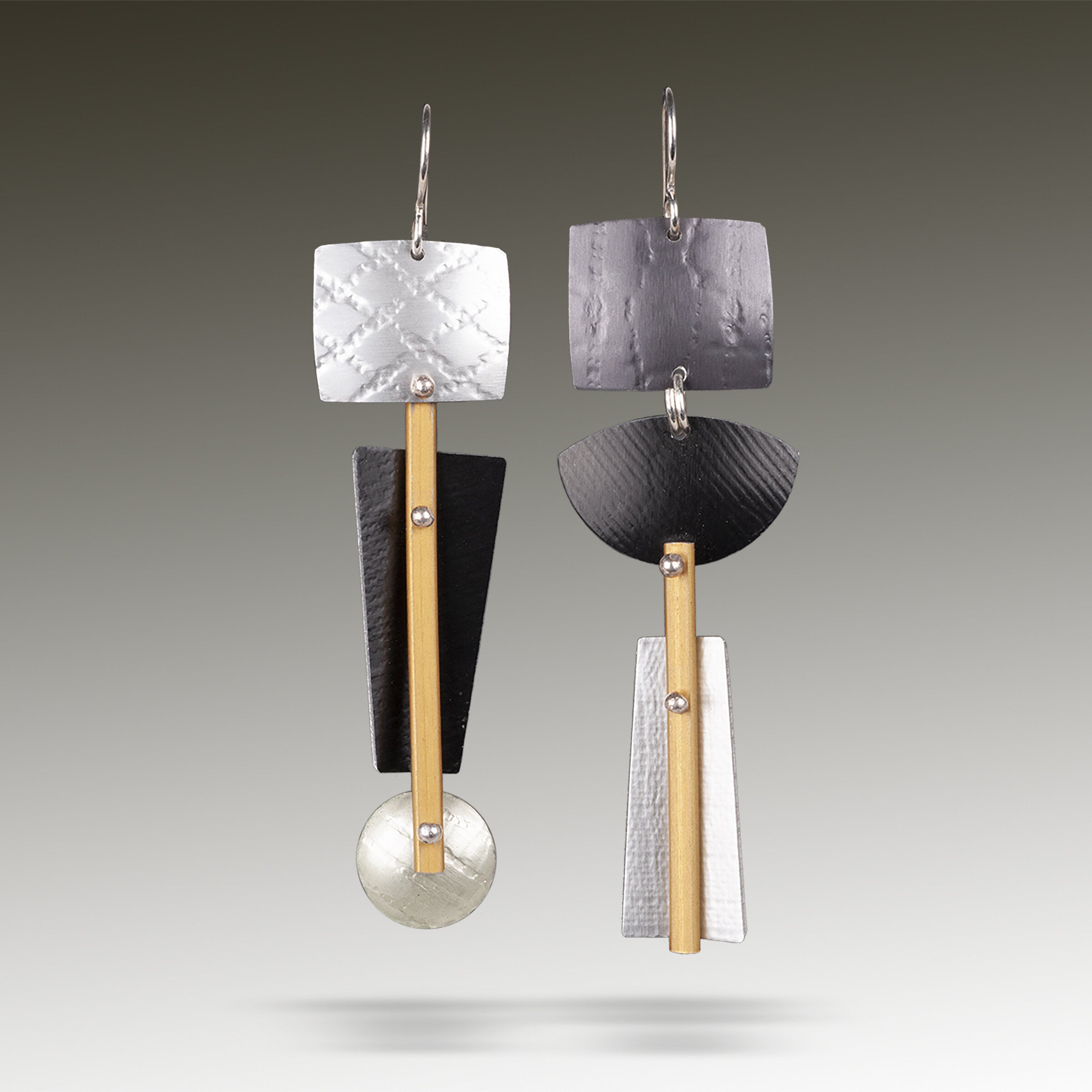 Silver, Black, Chablis & Gray