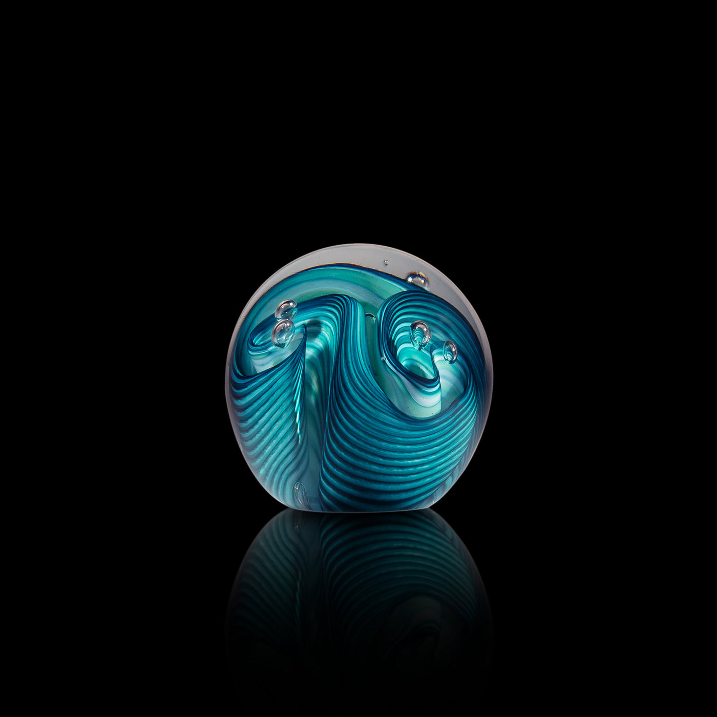 Aqua Three Twist Flower