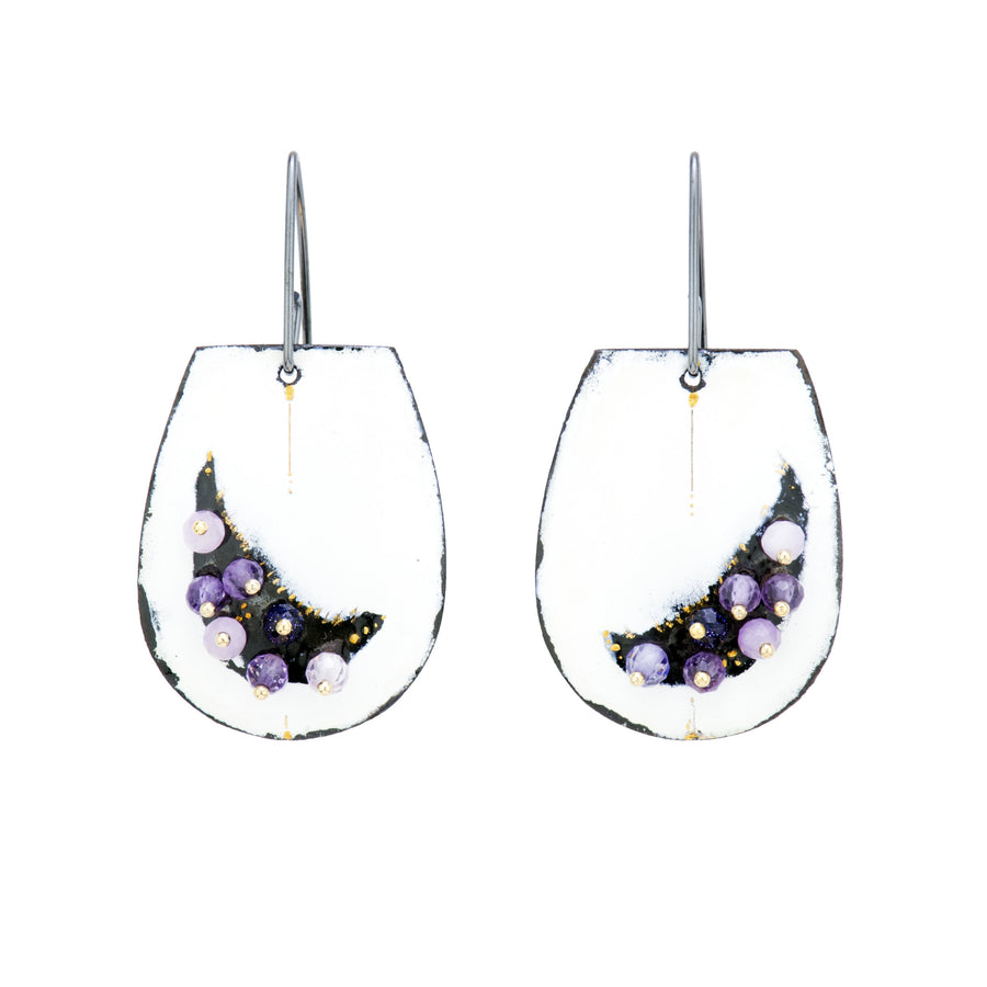 Lavender Gem Astra Earrings
