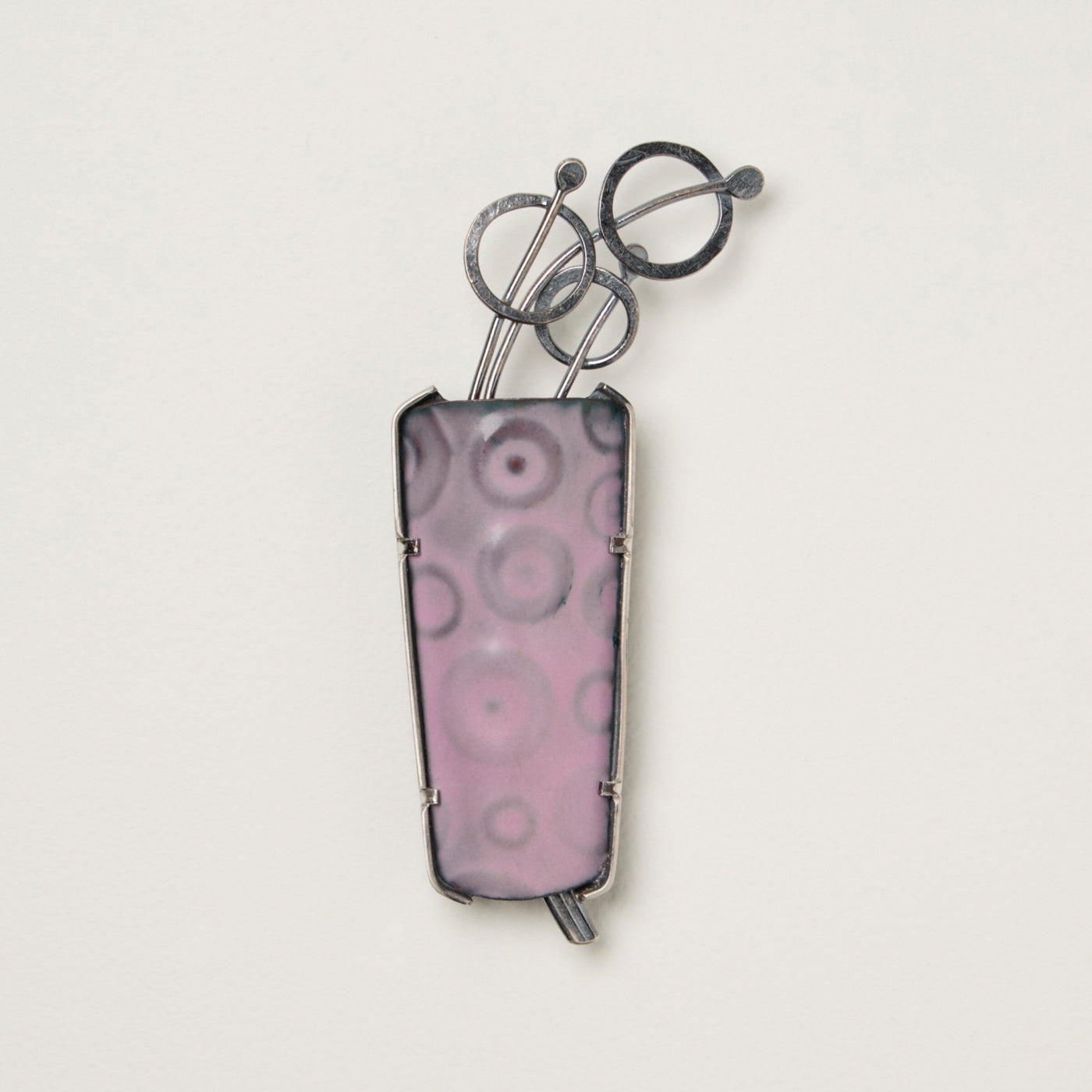 Clover Vase Brooch & Pendant