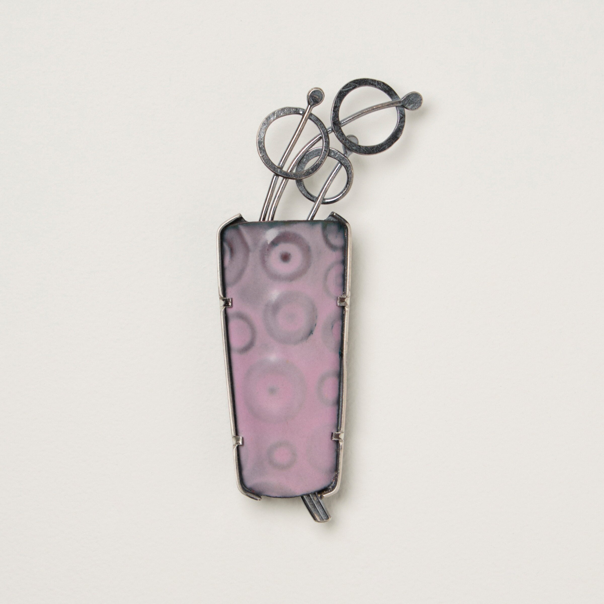 Clover Vase Brooch & Pendant