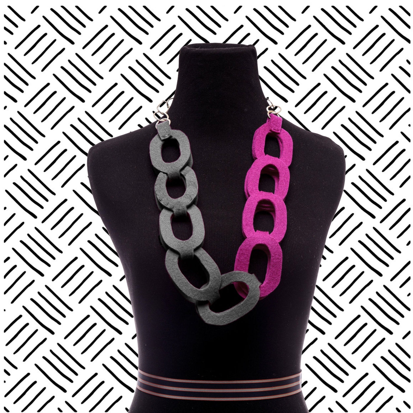 Magenta & Charcoal