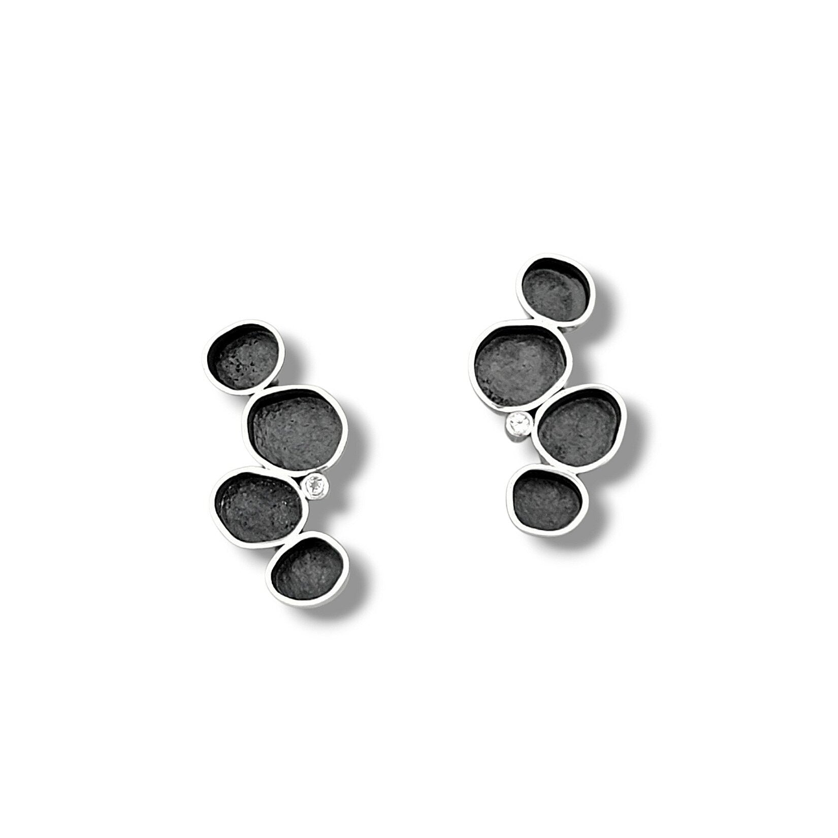 Organic Cluster Earrings