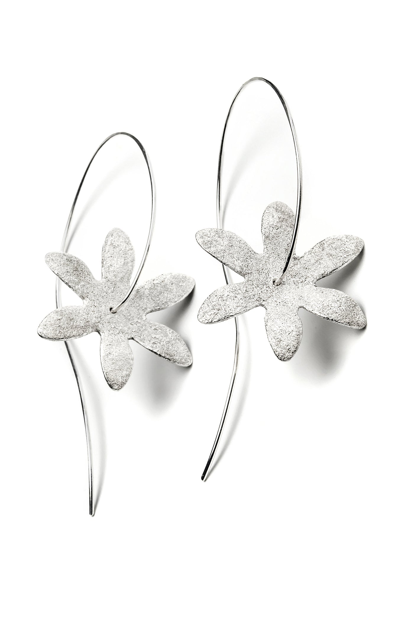Textured Bloom Earrings