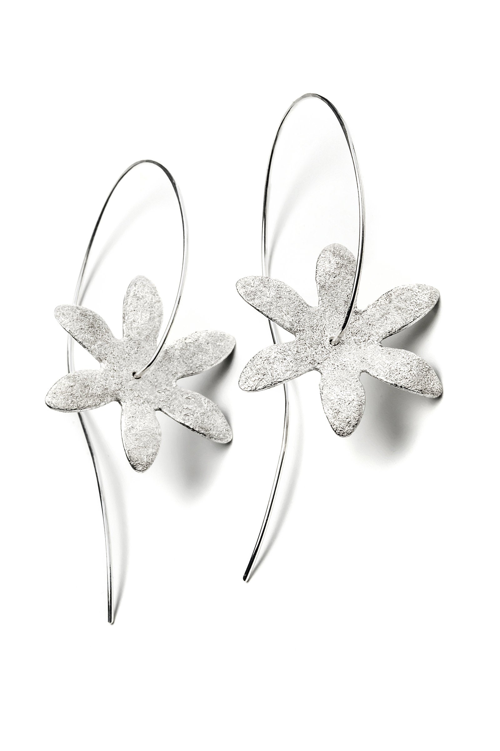 Textured Bloom Earrings
