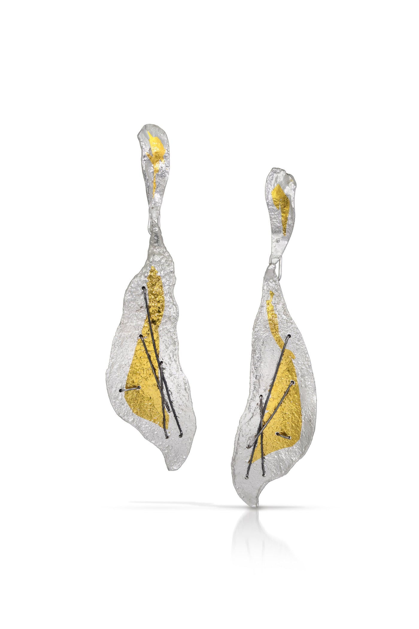 Jigsaw Swinging Earrings