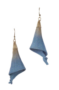 Mesh Lily Dangle Earrings