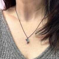 Petite Hyacinth Fold Pendant