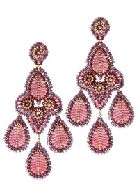 Shades of Plum Earrings