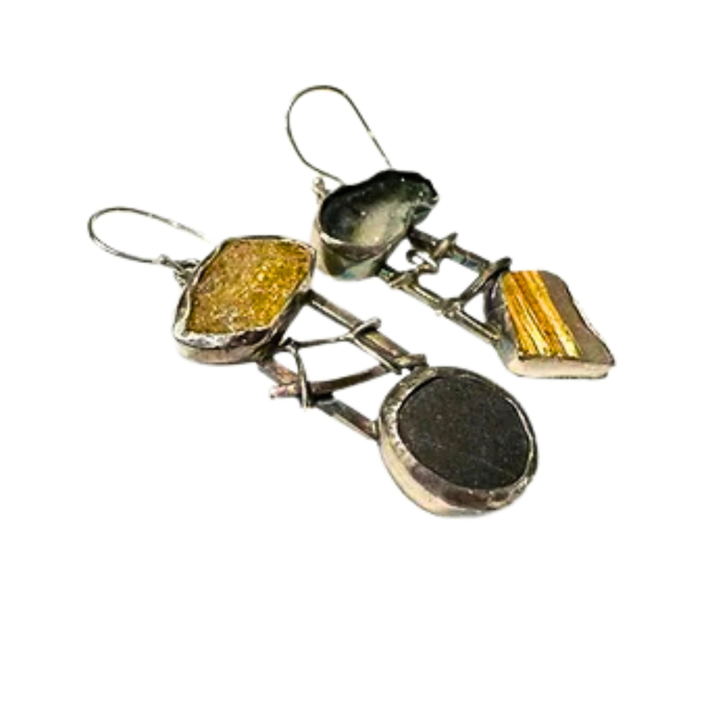 Geode Opal Sticks & Stones Earrings