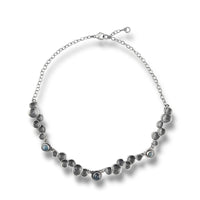 Multi-Pebble Kyanite Necklace
