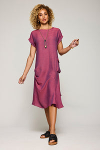 Tonal Pocket Dress