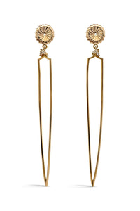 Trellis Lattice Earring Tassels