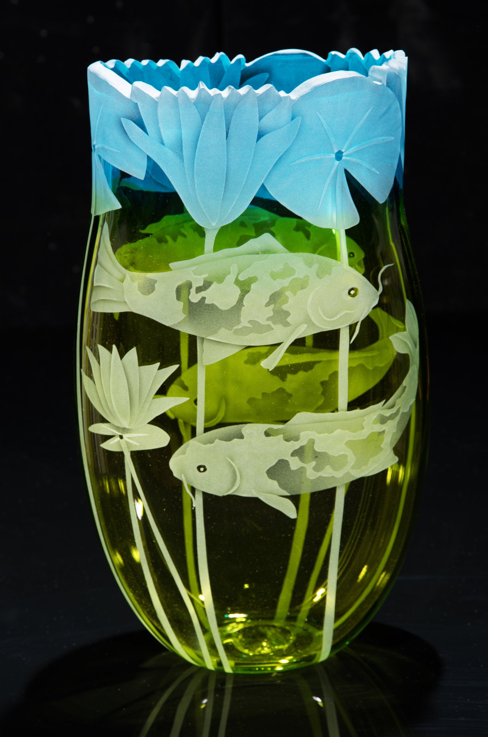 Koi and Lilies