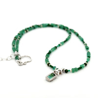 Emerald & Tourmaline Necklace