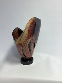 Purple Heart Juniper Dichroic Vase