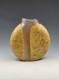 Marigold Cascade with Clear Interior