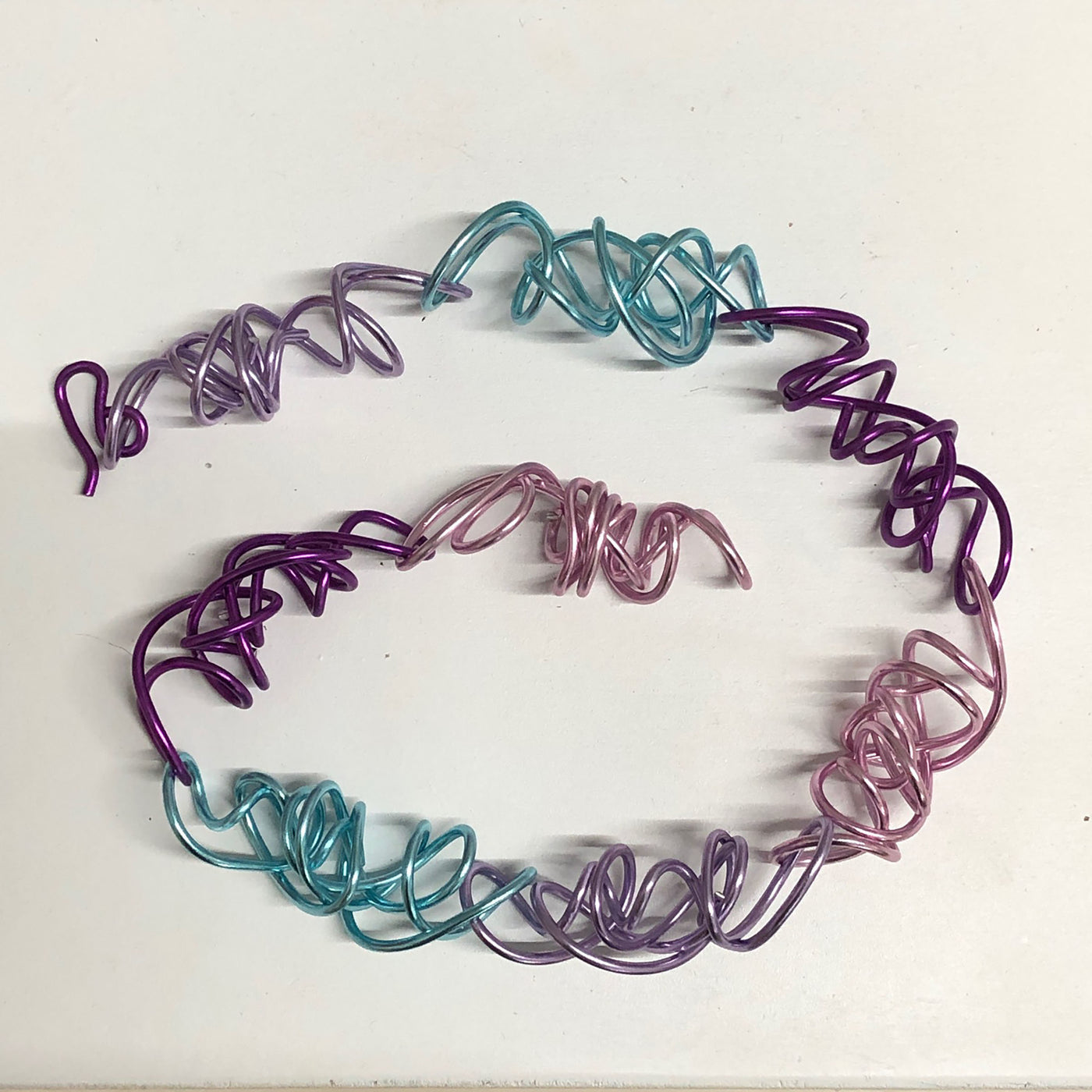 Multicolor Random Link Necklace
