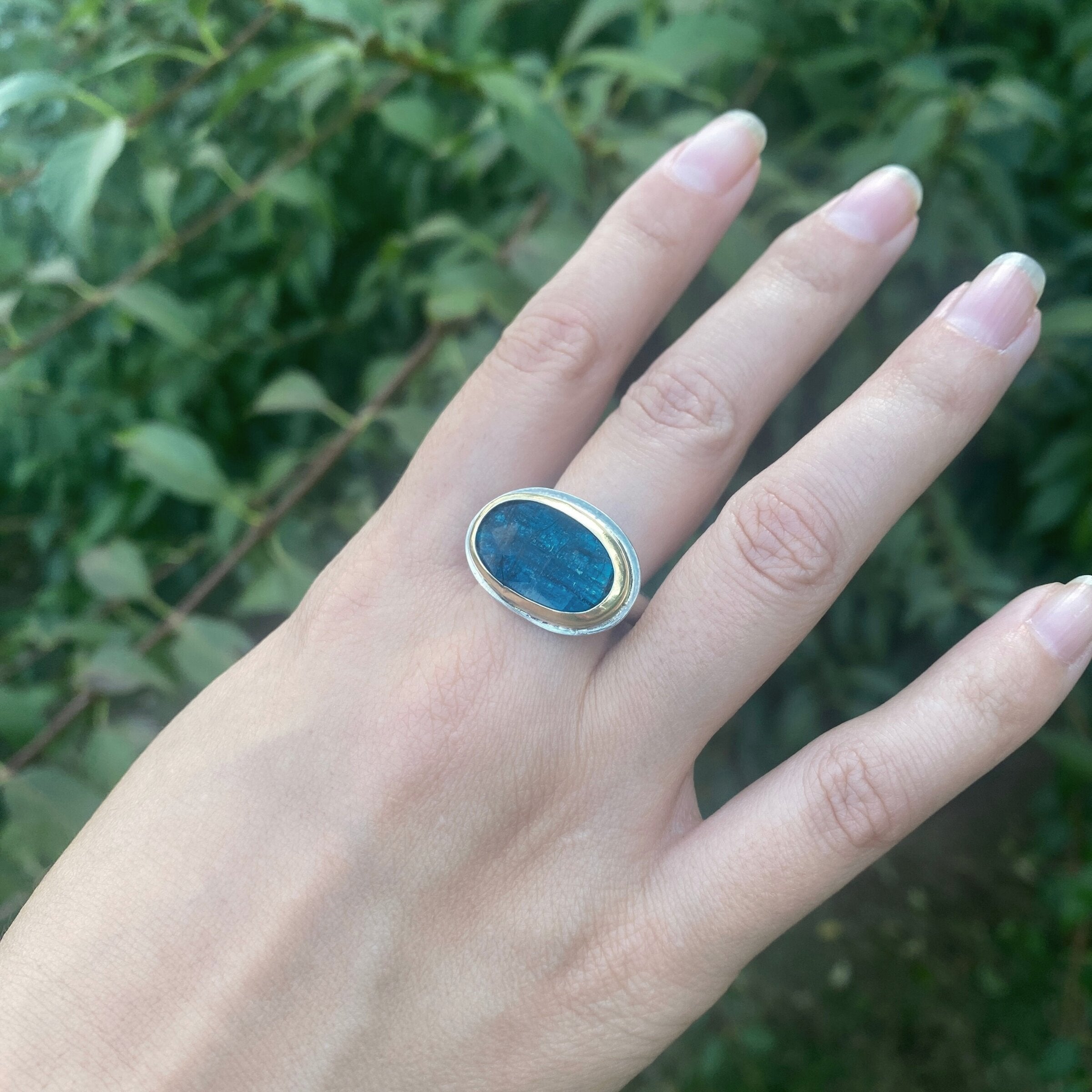 Blue Mirage Ring