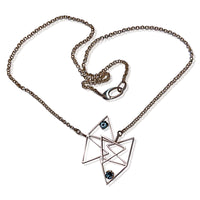 Geo Solo Necklace, Polished