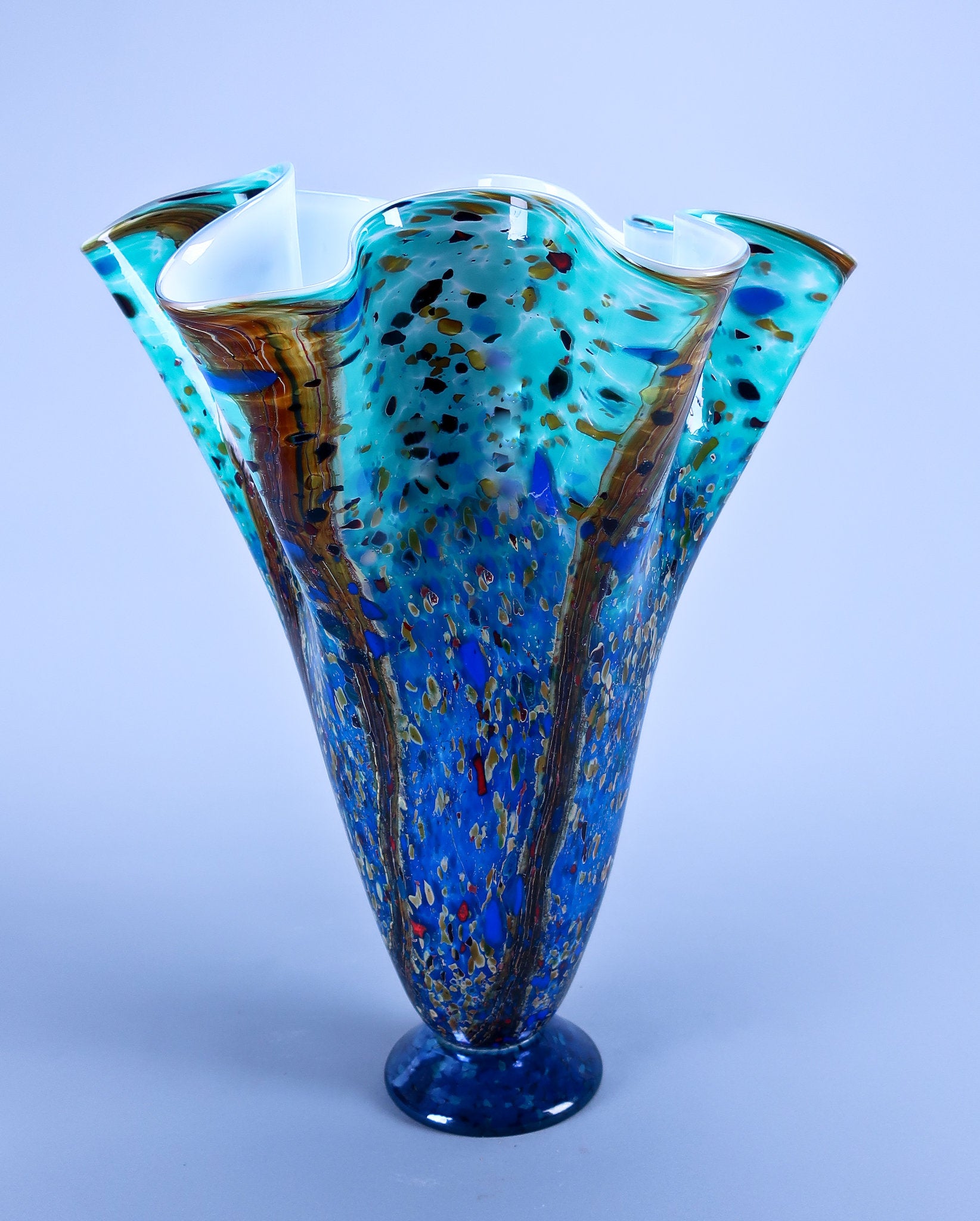 Ocean Forest Handkerchief Vase