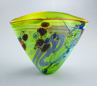 Color Field Vase in Key Lime