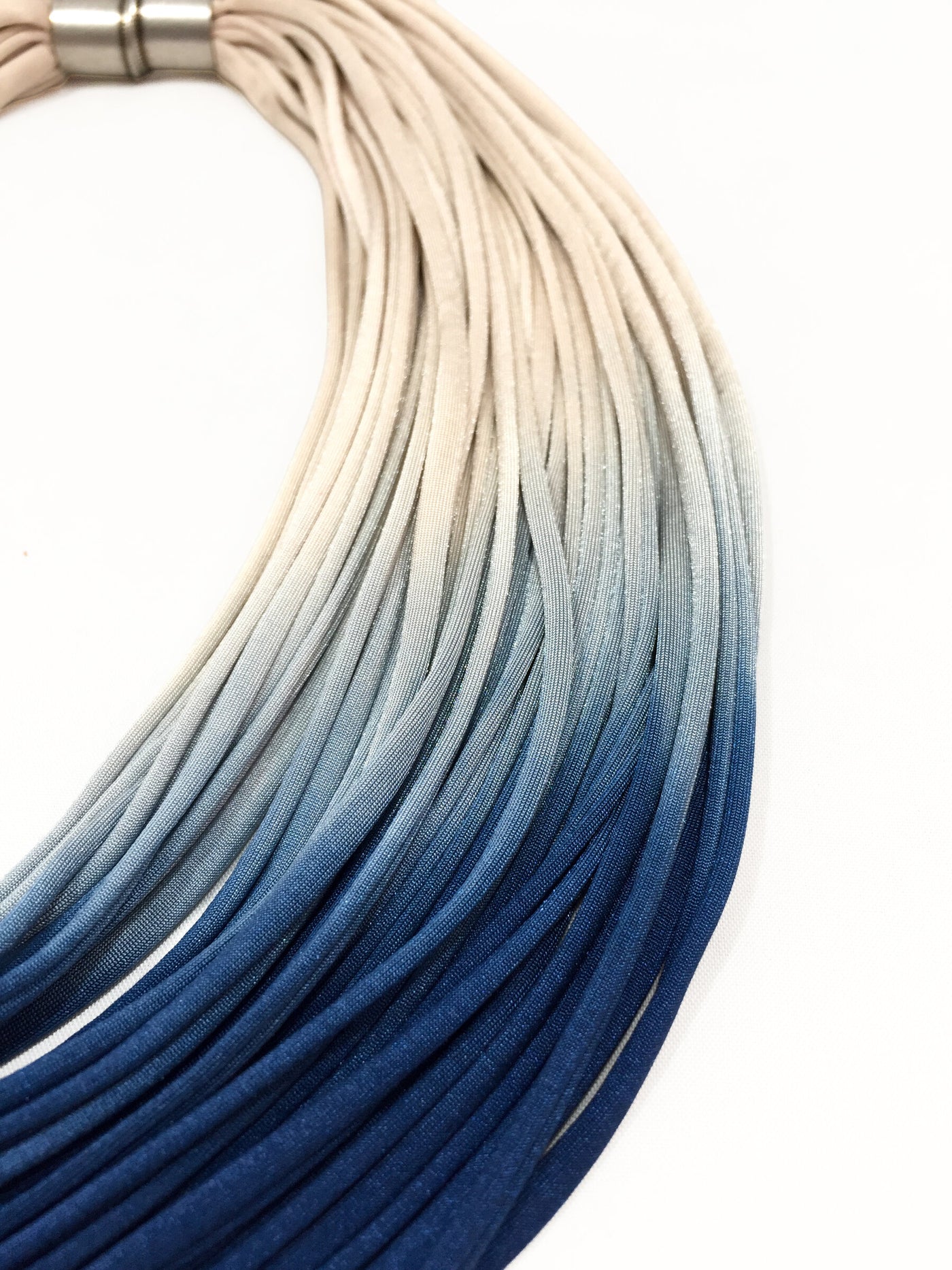 Short Ombre Multi-Strand Necklace