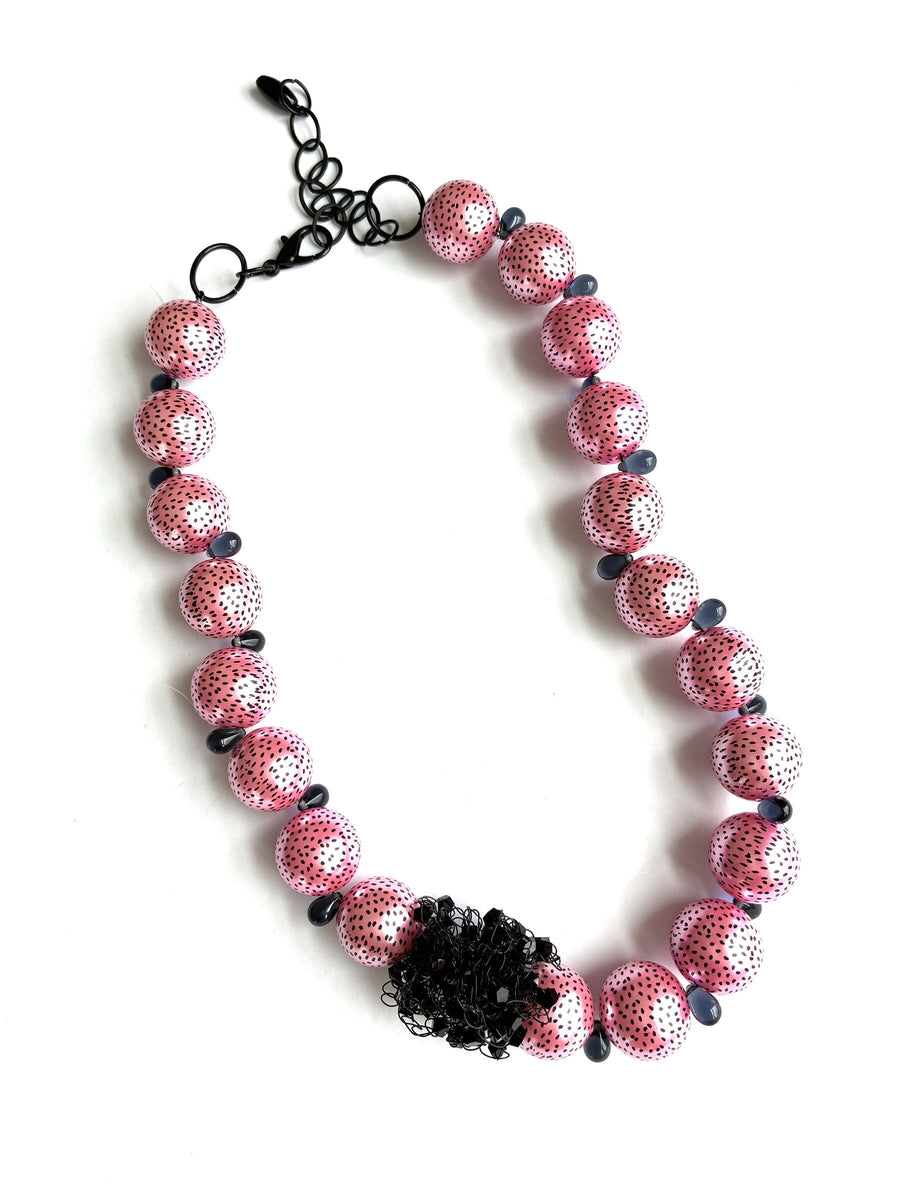 Speckled Pink Necklace